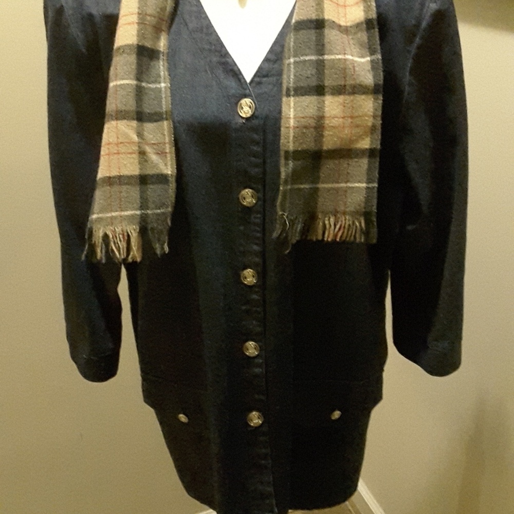 Riverchase denim jacket button front size 20